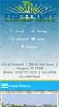 Mobile Screenshot of freeport.tx.us