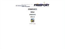 Tablet Screenshot of freeport.de