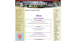 Desktop Screenshot of ci.freeport.il.us